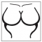 Blank female chest 1