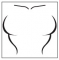 Blank female chest 2